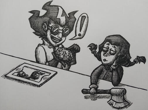 2 idiots, 1 braincell